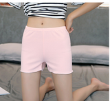 Loose Fit Baselayer Cotton Shorts - WOMONA.COM
