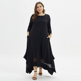 Plus size women's net skirt - WOMONA.COM