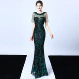 Party dress long banquet slim fit - WOMONA.COM