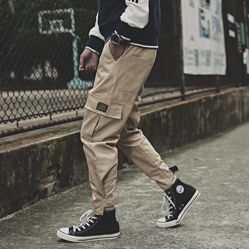 Men's Small Feet Long Pants - WOMONA.COM