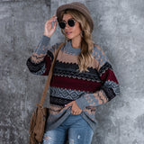 lazy style loose sweater - WOMONA.COM