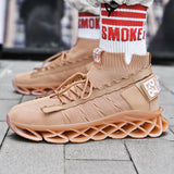 Flying woven mesh sneakers - WOMONA.COM