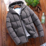 Winter Men's Hooded Padded Coat - WOMONA.COM