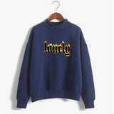 Lonelg Pattern Sweatshirt Hoodie - WOMONA.COM