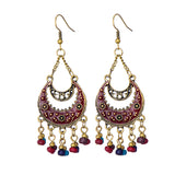 alloy crystal earrings women - WOMONA.COM