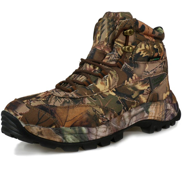 High-top camouflage shoes for men - WOMONA.COM