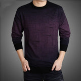 Long sleeve t-shirt middle-aged men - WOMONA.COM