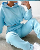 Fashion Hoodie Suit For Women - WOMONA.COM