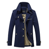 Men's jacket  Trench Coat - WOMONA.COM