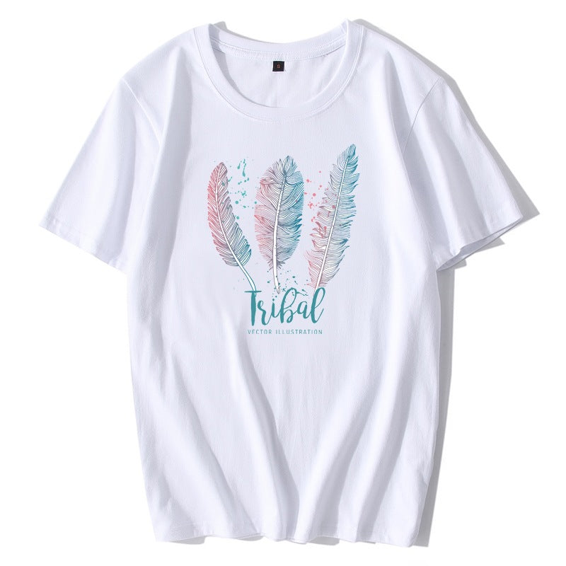 White T-shirt for men and women - WOMONA.COM