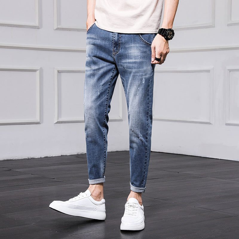 Men's slim jeans - WOMONA.COM