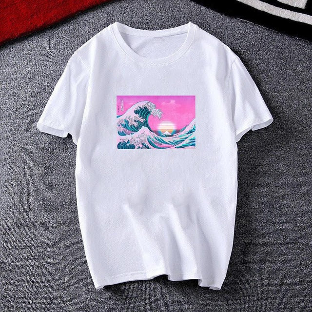 The Great Wave T Shirt Men - WOMONA.COM