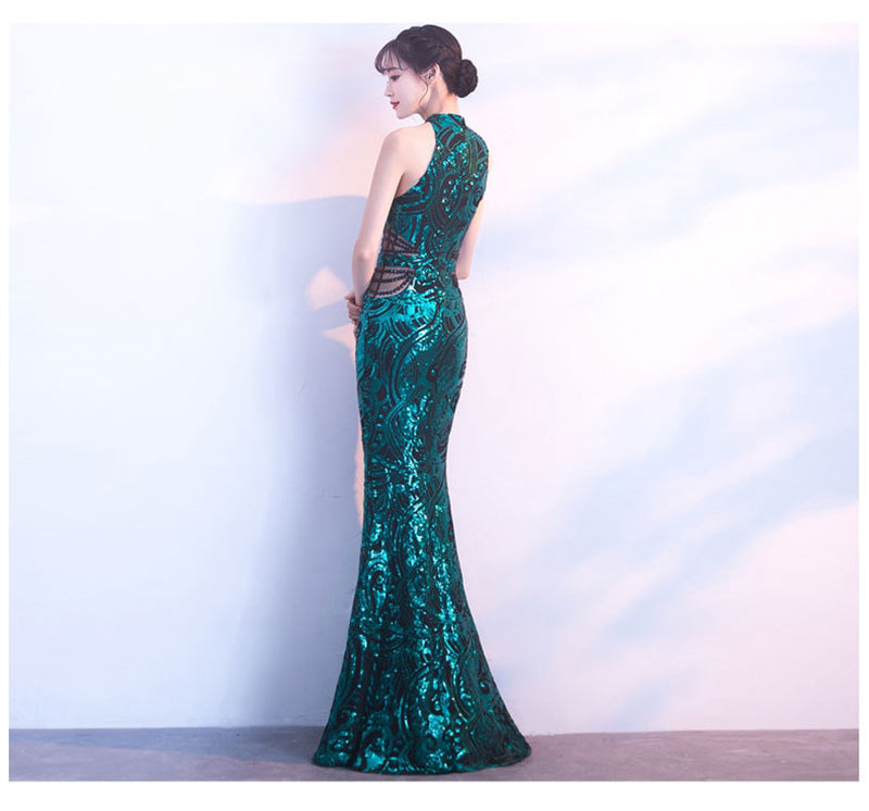 Nightclu Long Elegant Dress - WOMONA.COM