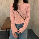 Knit Cardigan Women's Jacket - WOMONA.COM