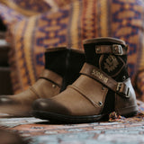 Men Cowboy Hiking Boots - WOMONA.COM