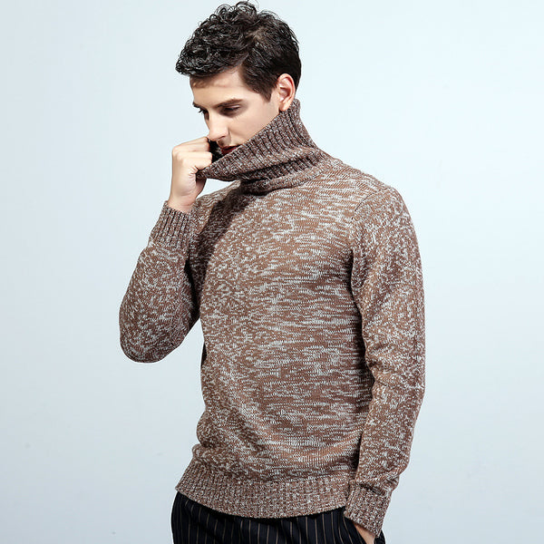 Turtleneck Sweater Men - WOMONA.COM