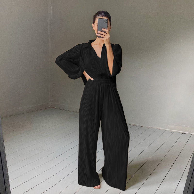 Draped Add Trousers For Women - WOMONA.COM