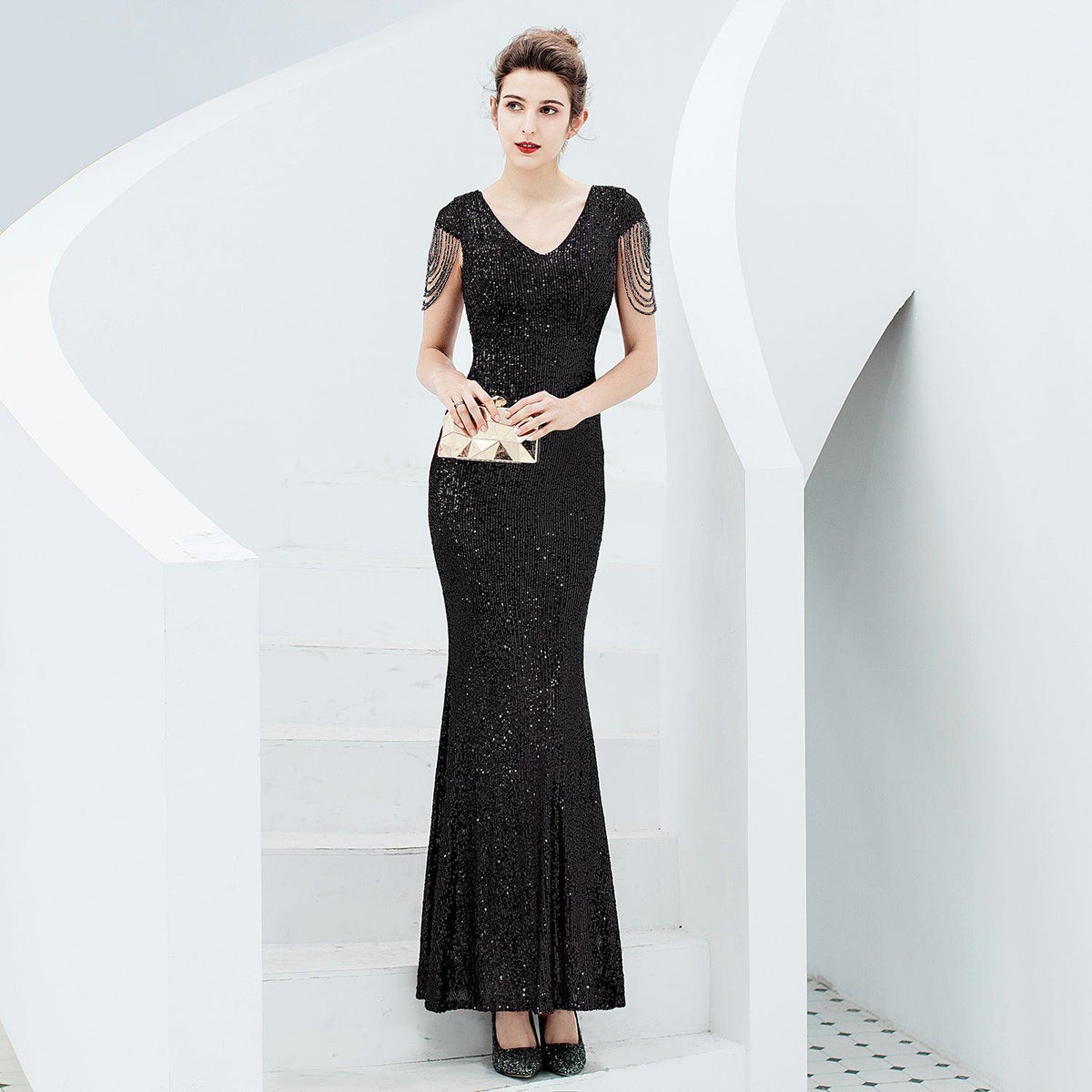 Gas Field Queen Fishtail Dress - WOMONA.COM
