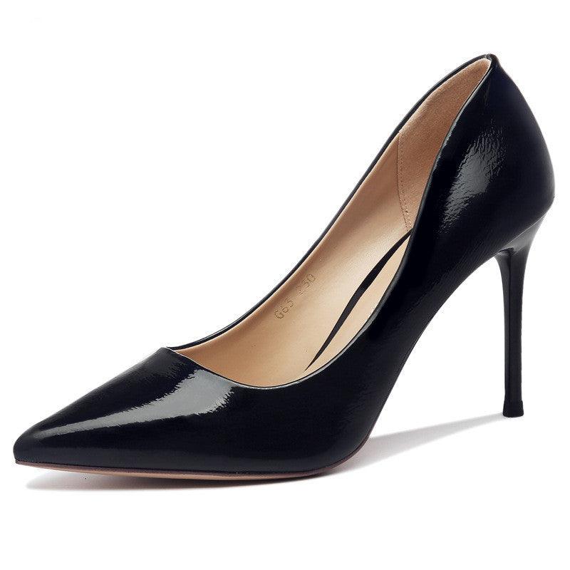 Pointed stiletto high heels - WOMONA.COM