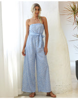 Printed wide-leg trousers - WOMONA.COM