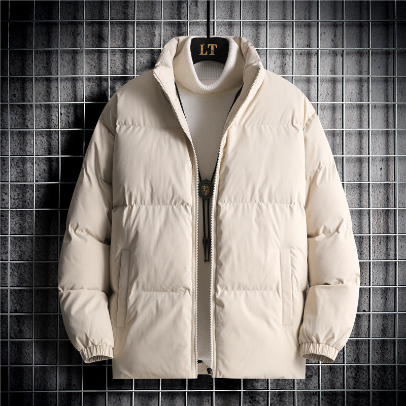 Loose Cotton Jacket Men's - WOMONA.COM