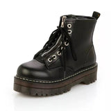 Mid Tube Martin Boots - WOMONA.COM