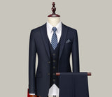 Men's Three-piece Suits For Groomsmen - WOMONA.COM