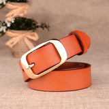 Ladies leather belt - WOMONA.COM