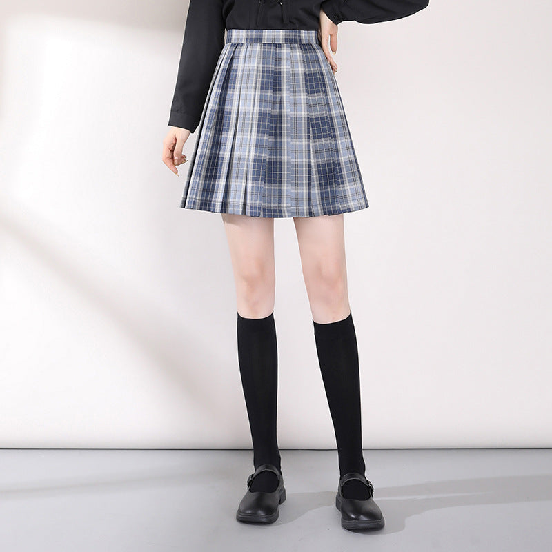 New Style Plaid Short Skirt Elegant - WOMONA.COM