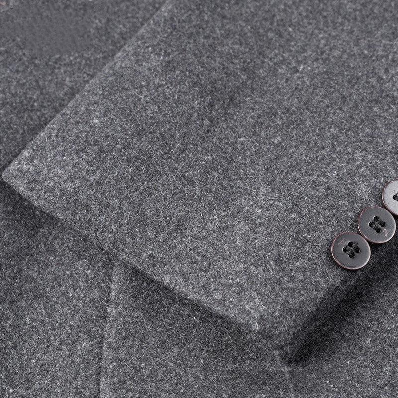 Young And Middle-aged Casual Woolen Coat Men - WOMONA.COM