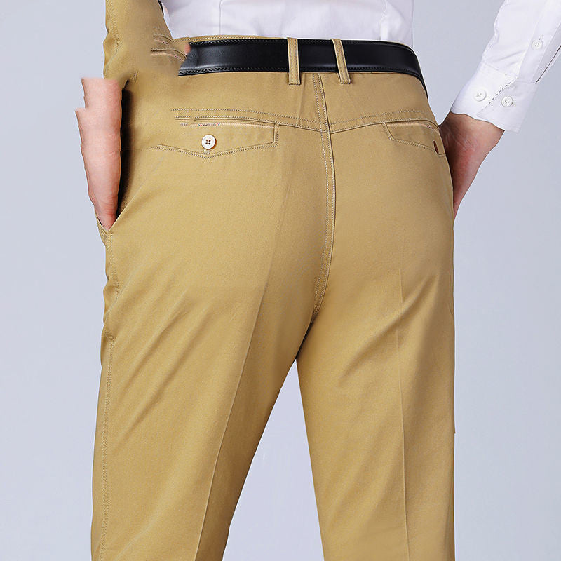 Crotch Middle-aged Men's Pants - WOMONA.COM