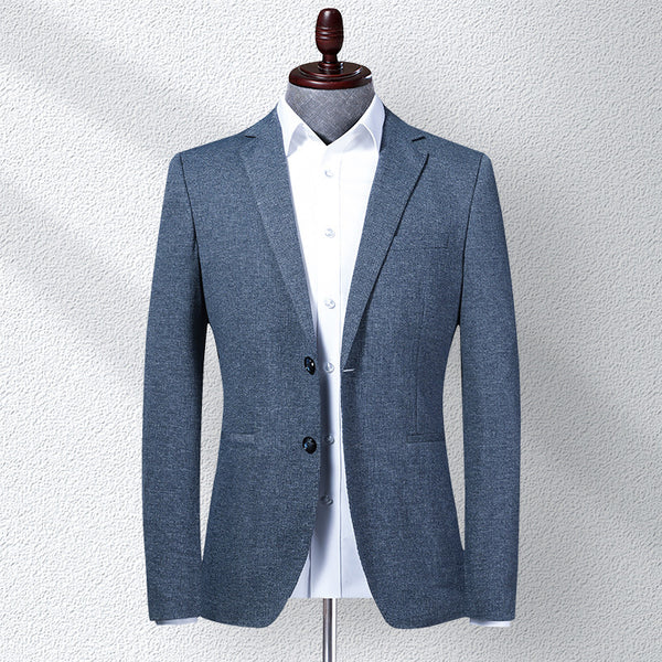 Knitted stretch men's casual suit For Men - WOMONA.COM