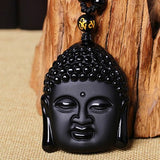 Head Pendant Crystal Necklace - WOMONA.COM