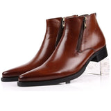 New Men's Formal Leather Shoes - WOMONA.COM