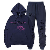 Peep Hoodie Sweatshirt Sets - WOMONA.COM