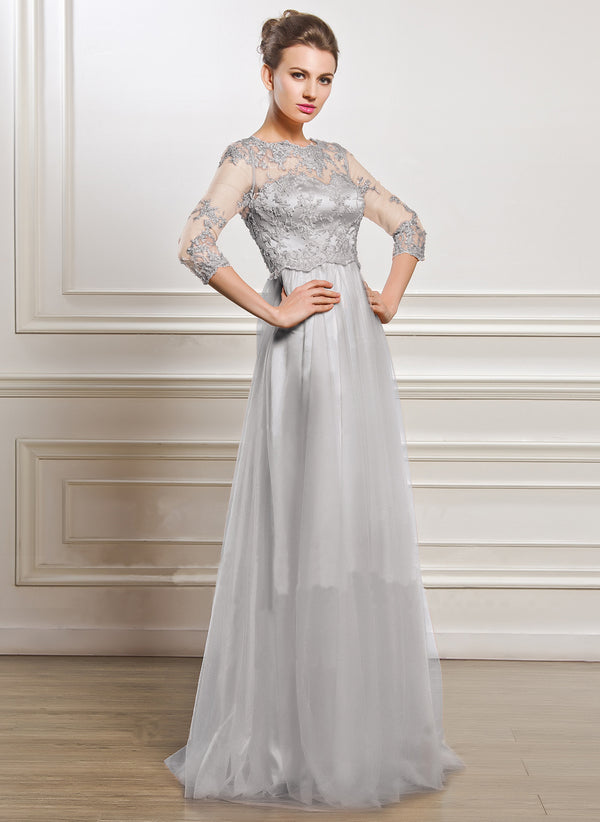 Ladies Elegant Evening Dress - WOMONA.COM