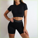 Seamless Sports Set For Women Workout Outfit - WOMONA.COM