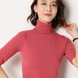 Short-sleeved Sweater - WOMONA.COM