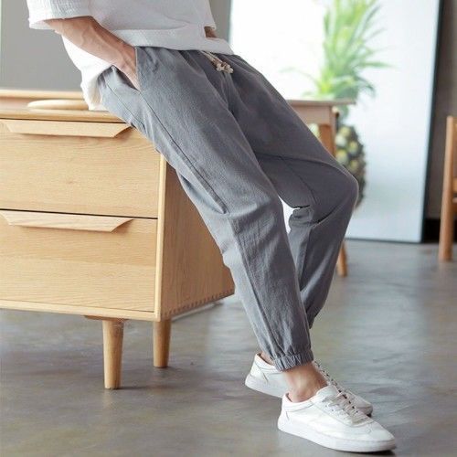 Summer Men's Casual Pants Men's - WOMONA.COM