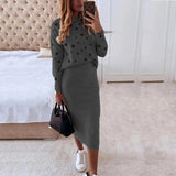 Casual Bag Hip Two-piece Suit - WOMONA.COM