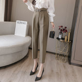 Thin Nine Point Harem Pants - WOMONA.COM