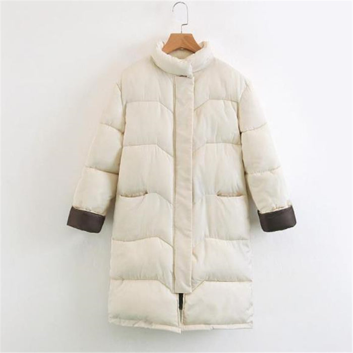 Cotton Winter Jacket Ladies - WOMONA.COM