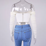Cropped Blouse for women - WOMONA.COM