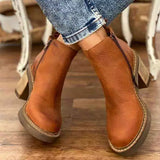 Women's Leather Boots - WOMONA.COM
