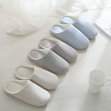 floor slippers Japanese soft soled cotton slippers - WOMONA.COM