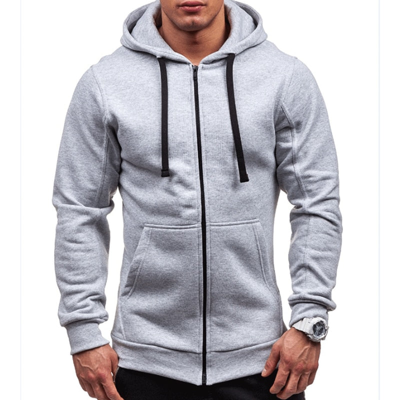 Men Black Hip Hop Mantle Hoodies - WOMONA.COM