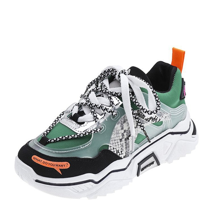 Heighten colorful sneakers - WOMONA.COM