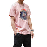 Large size print T-shirt - WOMONA.COM