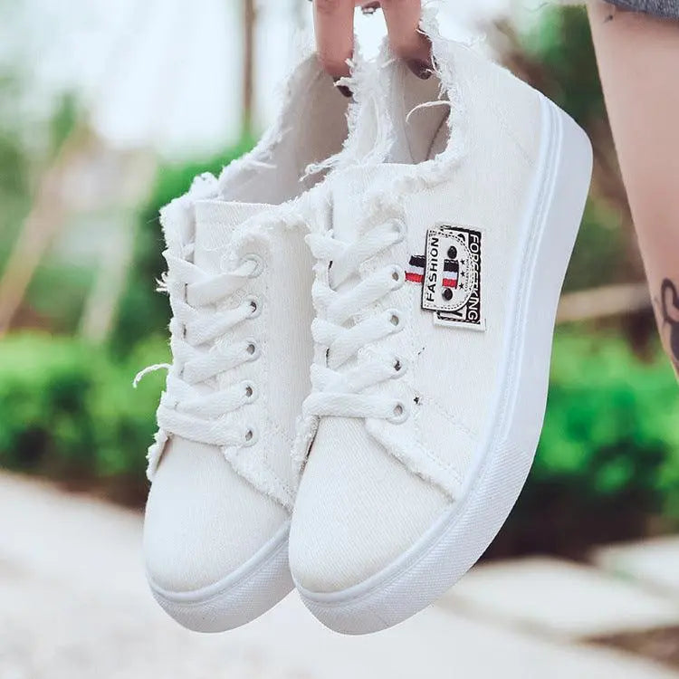 Summer brushed sneakers - WOMONA.COM