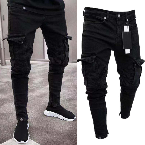 Men's casual jeans - WOMONA.COM